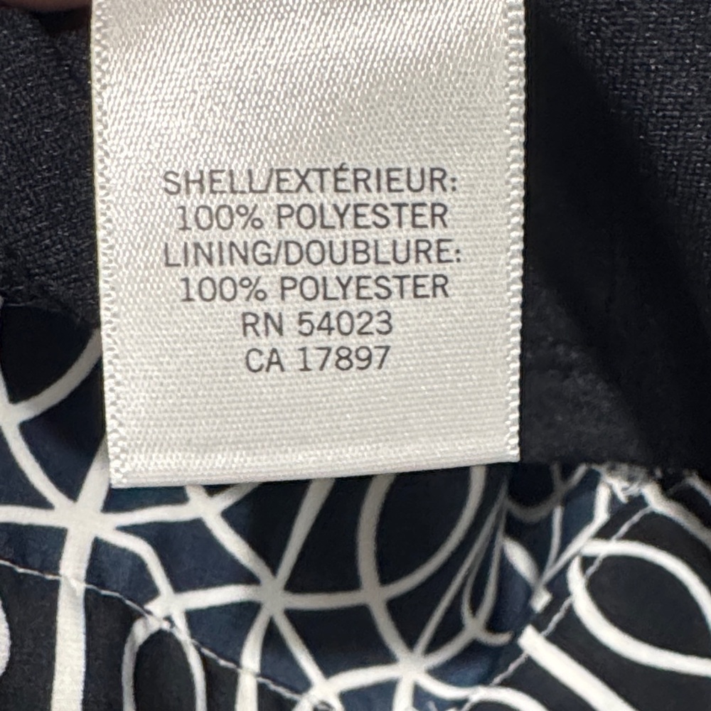 🖤🤍 NWT Banana Republic Geometric Black & White Women's Skirt – SZ 10 🤍🖤 - Picture 5 of 5